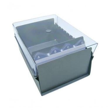 Imagem de Fichario 4x6 Mesa Com Indice Abecedario Acrimet 922 Cristal