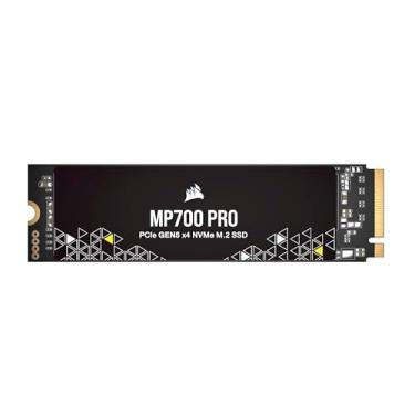 Imagem de Corsair MP700 PRO 2TB M.2 PCIe Gen5 x4 NVMe 2.0 SSD – M.2 2280 – Leitura sequencial de até 12.400 MB/s – TLC NAND de alta densidade – Preto