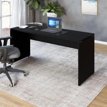 Imagem de Mesa Escrivaninha Escritório 110cm x 70cm Pés Painel F5 - F5 Office G,