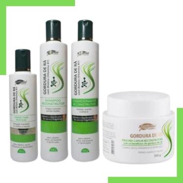 Imagem de Kit Capilar Alquimia Gordura de Rã com Biotina Profissional Reconstrut