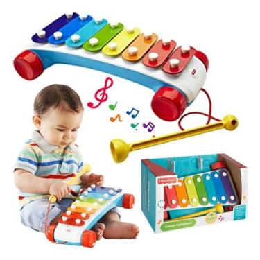 Imagem de Brinquedo Infantil Instrumento Xilofone Fisher Price