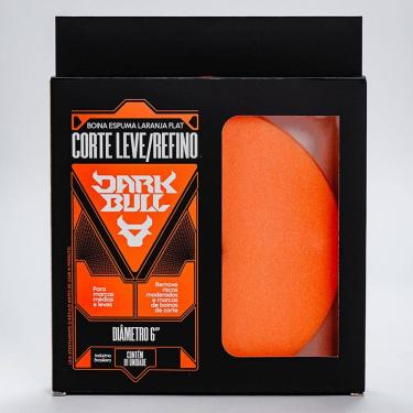 Imagem de Boina Espuma Laranja Flat 6" - Corte Leve / Refino