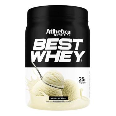 Imagem de Best Whey Isolado Hidrolisado Baunilha 450g - Atlhetica - Atlhetica Nu