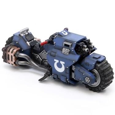 Imagem de BEERISE JOYTOY Figuras de ação 1/18 - Warhammer 40.000 Ultramarines Outriders - 12 cm, Personagem Clássica, Colecionável, Idade 15 ou Mais