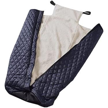 Imagem de Cobertor para cadeira de rodas 138 cm, capa para cadeira de rodas com forro interno quente, forro de lã de pelúcia, cobertor leve para cadeiras de rodas manuais e elétricas