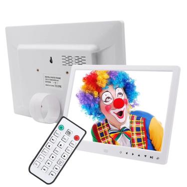 Imagem de Porta-retratos digital Mugast Moldura fotográfica LED de 12 polegadas