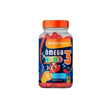 Imagem de Ômega 3 Kids - 30 Caps. Mastigáveis - Nutrigenes, Sem Sabor