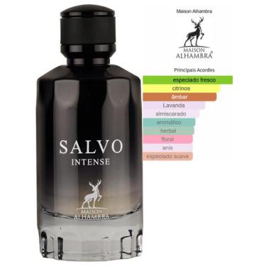 Imagem de Perfume Árabe Masculino Salvo Intense EDP 100ml  Maison Alhambra  Orig