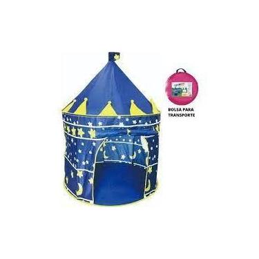 Imagem de Barraca Tenda Toca Cabana Castelo Dobrável Infantil menino e menina Ro