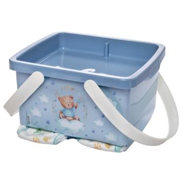 Imagem de Caixa Organizadora Fraldas Decorada Menino Plasútil