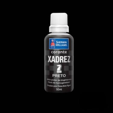 Imagem de Corante Xadrez Preto 50ml  4 Undd 200ml Liquido - Sherwin Williams