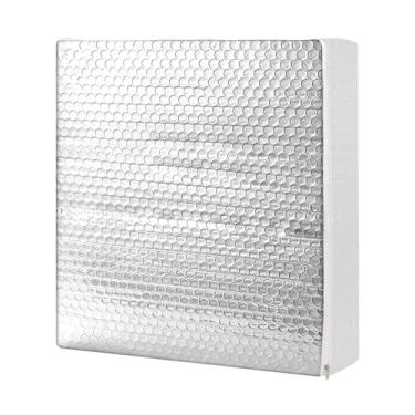 Imagem de Isolador de ventilação para trailer, capa de claraboia universal para trailer, sombra de claraboia, economia de energia, teto solar com superfície refletiva e zíper para trailer de viagem, trailer de
