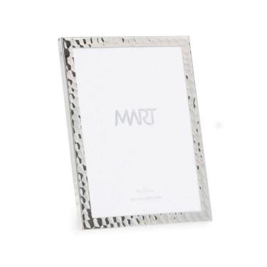 Imagem de Porta Retrato 15X20Cm Em Metal Prata 19286 Mart