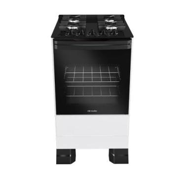 Imagem de Fogão 4 Bocas a Gás Mueller MFV4BF Mesa de Vidro Acendimento Automátic