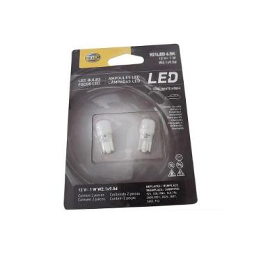 Imagem de Lampada Led Miniatura Par 921 12v 1w W2.1x9.5d 6500k - Hella