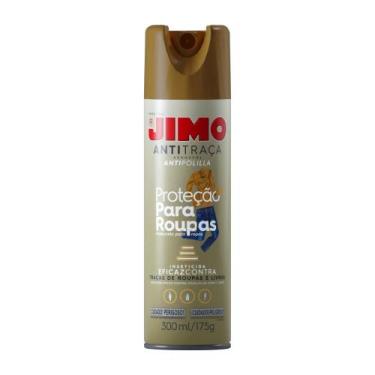 Imagem de Jimo Antitraça Aerosol Spray 300ml Repele Elimina Traças Protege Roupa