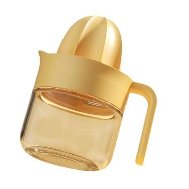 Imagem de Ｂｅｓｇａ Limon Orange Juicer, Manual Hand, Mão de Rotação portátil Manual Manual Juicer para Fruits Fruit Fruit Kitchen Picnic, Yellow S