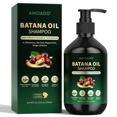 Imagem de Shampoo AMOADO Batana Oil para crescimento capilar 300ml sem sulfato