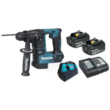 Imagem de Martelete Furadeira Makita Dhr171 2 Baterias 3ah E Bolsa