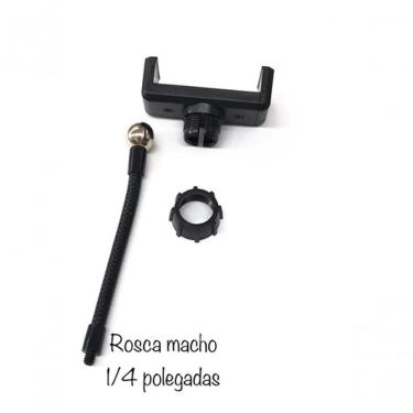 Imagem de Suporte De Celular Flexível Para Ring Light Rosca Macho