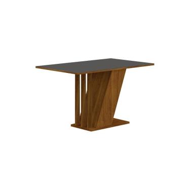 Imagem de Mesa Miami 120Cm Yescasa Freijo/Chumbo
