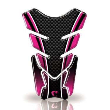 Imagem de Protetor De Tanque Adesivo Moto Honda, Yamaha E Suzuki Rosa