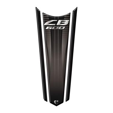 Imagem de Adesivo Faixa Gravata Tanque Moto Resinado Cb 600 Preto