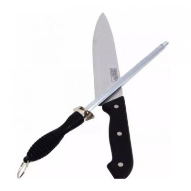 Imagem de Kit Para Churrasco Chaira 7,5" E Faca Inox 8" Cabo Plastico