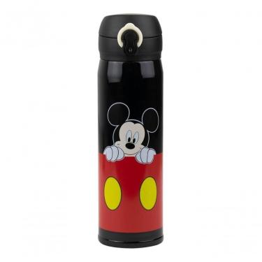 Imagem de Garrafa Térmica Preta Mickey 400ml - Disney