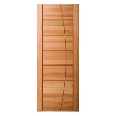 Imagem de Porta Montada PM93 Seleta em Madeira Maciça Eucalipto Cruzeiro, 60cm x