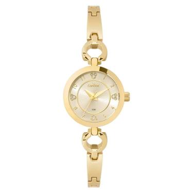 Imagem de Relógio Condor Feminino Ref: Co2035nog/5x Dourado Bracelete Mickey