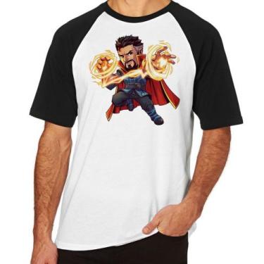 Imagem de Camiseta Raglan  Dr estranho (Dr strange) Manga curta - Cantinho da Fe