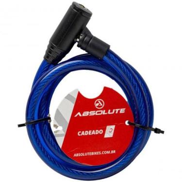 Imagem de Cadeado Absolute 1,0mX12mm Espiral com Chave