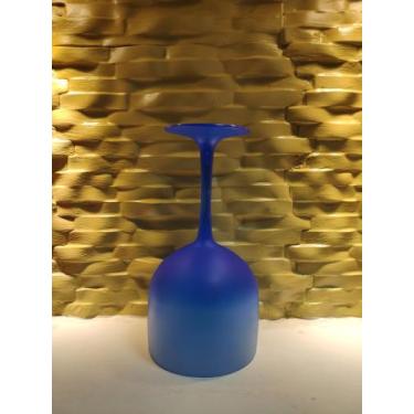 Imagem de Kit 50un Taças de Gin 580ml Degradê Azul com Fosco - Nacional, Azul