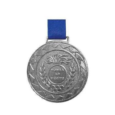 Imagem de Medalha 55mm Honra ao Mérito - Gedeval, Prata