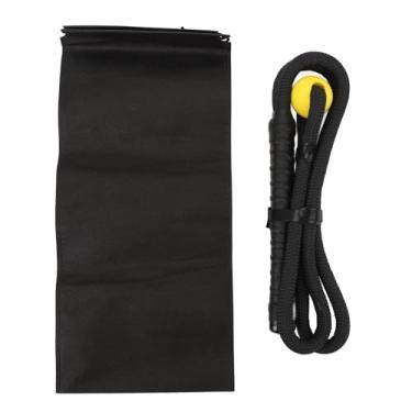 Imagem de Clube Swing Training Aid Aid Nylon Rubber confortável Clube Swing Rope para corrigir as habilidades de balanço para melhorar a postura para jogadores de beisebol de golfistas (Preto)