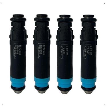 Imagem de Kit 4 bicos injetores clio twingo 1.0 8v gasolina h112615 - OTG AUTOMO