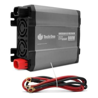 Imagem de Conversor de energia INVERSOR DE VOLTAGEM 12V - 800W Transformador TEC