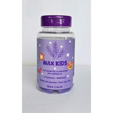 Imagem de Max kids multivitamínico em capsúlas - vitaminas e minerais - MAX CALM