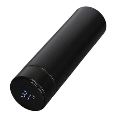 Imagem de Garrafa Térmica Chá Café Água com Sensor De Temperatura Led Luxo (Vermelho)