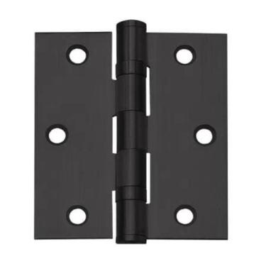 Imagem de Dobradiça em inox preta única - UNICA