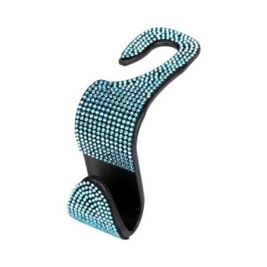 Imagem de Gancho Traseiro De Assento De Carro Com Strass Brilhante, Suporte Univ