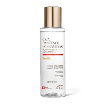 Imagem de Água Micelar Reparadora Botik Cica Pantenol E Ceramidas 200ml - O Boti