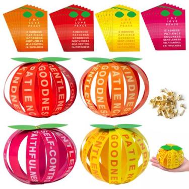 Imagem de Kit de artesanato AgincBerry Bible Fruit com 28 conjuntos de bricolage