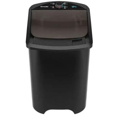 Imagem de Tanquinho Mueller 10kg Lavagem por Turbilhonamento MLT10C, Preto, 110V