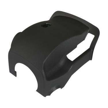 Imagem de omoZone Cobertura de ignição da capa de acabamento da coluna de direção inferior com orifício para chave compatível com Hyundai Elantra 2017-2020 substitui 84855-F2000-TRY 84855-F2100-TRY