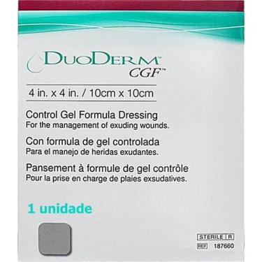 Imagem de Curativo DuoDERM CGF Convatec Estéril 10x10cm - unidade