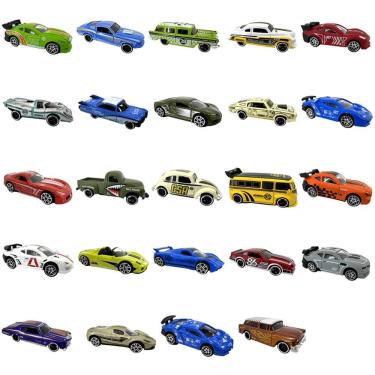 Imagem de Kit C/24 Mini Veículos Die Cast Garagem S/A 