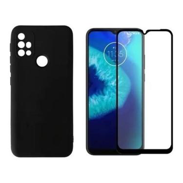 Imagem de Capa Capinha Aveludada Motorola Moto G10 / G30 + Pelicula