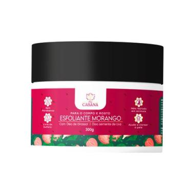 Imagem de Esfoliante Corporal e Facial Fio Cabana 300g  Morango ou Pitaya - Nutr
